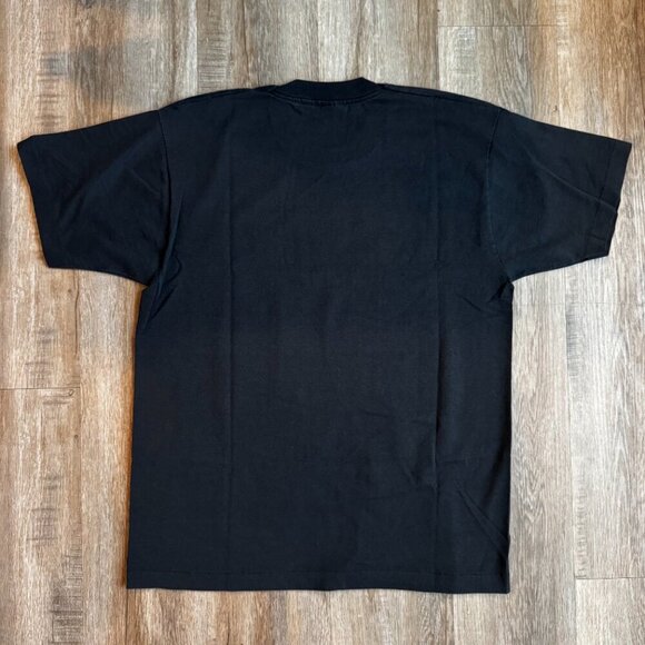 Vintage Black Rock and Roll Radio T-Shirt XLarge - Picture 3 of 3